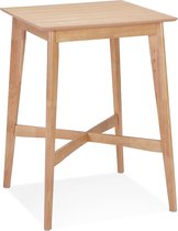 Alterego Hoge tafel 'GALLINA' van natuurlijk afgewerkt hout
