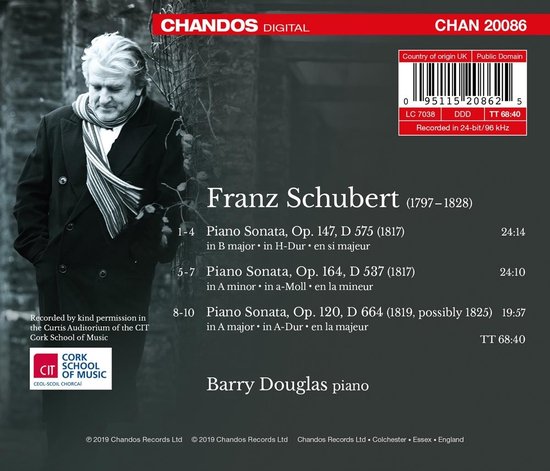 Barry Douglas - Schubert: Works For Solo Piano Vol.4 (CD), Barry ...