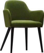 Flaminia Fauteuil - Eiken - mosgroen