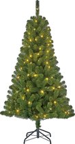 Black Box Trees Charlton Kunstkerstboom met LED Verlichting - H120 cm - Groen