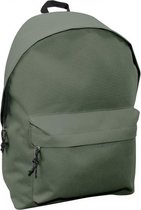 rugzak Omega junior 16 x 32 x 42 cm polyester legergroen