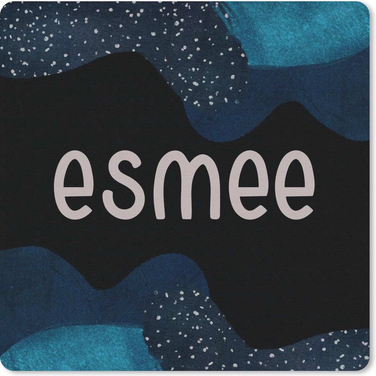 Muismat 20x20 cm - Mousepad Esmee - Pastel - Meisje - Muismatten