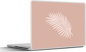 Laptop sticker - 11.6 inch - Zomer - Blad - Pastel - 30x21cm - Laptopstickers - Laptop skin - Cover