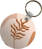 Porte-clés - Estival - Végétal - Taches - Plastique - Rond - Distribution cadeaux