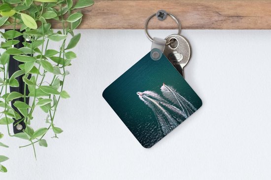 Porte-clés - Ski Nautique - Mer - Blauw - Plastique