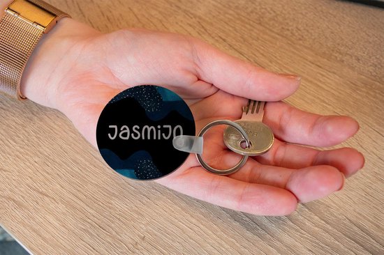 Porte-clés - Jasmin - Pastel - Fille - Plastique - Rond - Cadeaux à distribuer - Cadeaux Sinterklaas - Cadeaux à distribuer pour les enfants - Cadeaux de chaussures - Petits cadeaux