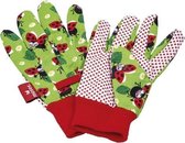 tuinhandschoenen Krabbelk√§fer 4-6 jaar groen/rood