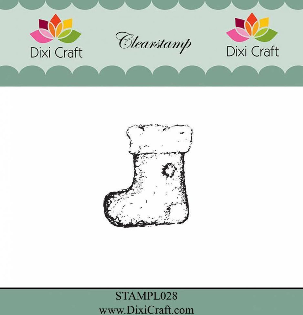 Clear Stamp Christmas Sock (STAMPL028)