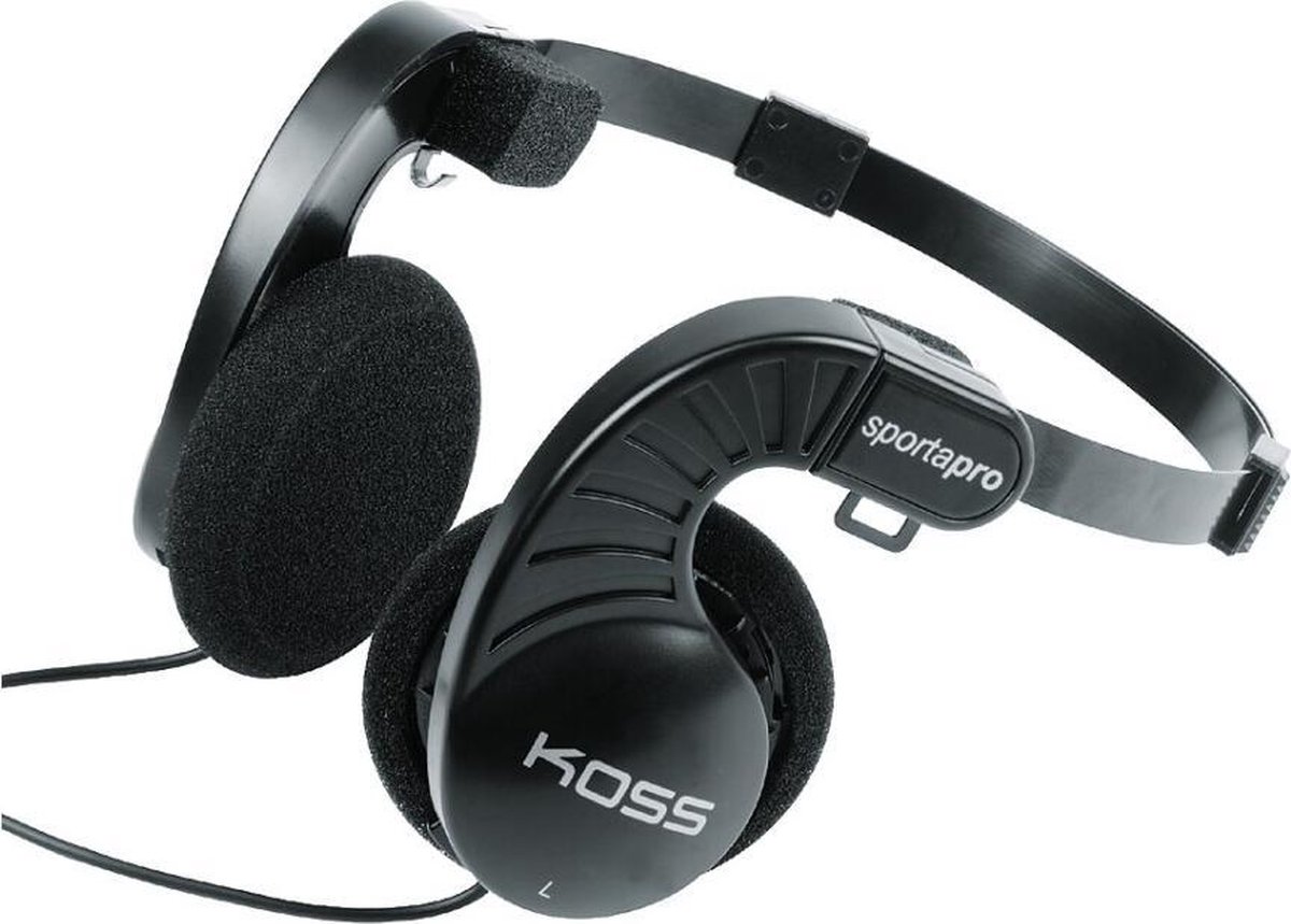 Koss SportaPro - Over-ear koptelefoon - Zwart