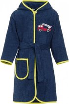 badjas brandweer donkerblauw junior maat 122/128