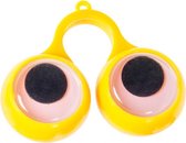 speelgoedring ogen junior 5,5 x 4 cm geel
