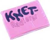 kneedgum 4,5 x 3 x 0,8 cm roze