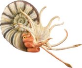 speeldier Pleuroceras 11,9 cm ABS kunststof wit