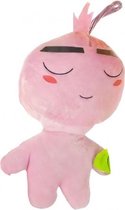 knuffel emotiefiguur junior 22 cm pluche roze