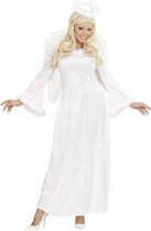 Widmann - Engel Kostuum - Engel Luxe Angel Of Harlem Kostuum Vrouw - Wit / Beige - Large - Carnavalskleding - Verkleedkleding