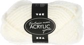 acrylgaren cr√®me 35 m. 50 gram