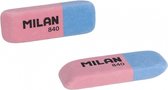 gummen nata 840 5,2 x 1,9 cm rubber roze/blauw 2 stuks