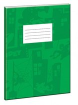 notitieboek Spider-man B5 papier 40 pagina's groen