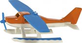 watervliegtuig oranje/blauw/wit 7,5cm