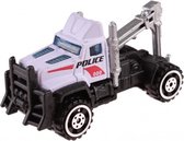 schaalmodel Patrol Police takelwagen 7 cm zwart/wit