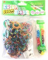 loombandjes Kit-Glitter junior rubber 301-delig