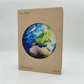 Happy Puzzle Onze planeet, 204 stukjes, 20 cm x 20 cm.