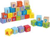 houten alfabetblokken 30-delig