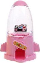 kauwgomballen automaat 10,5 cm roze