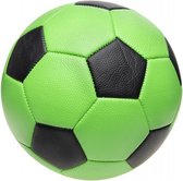 bal voetbalprint 22 cm groen