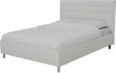 Bed voor volwassenen 140x190 - Witte imitatie - TYYLI