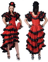 Costume espagnol et mexicain | Agitant des Jupes Flamenco | Femme | Taille 36-38 | Costume de carnaval | Déguisements