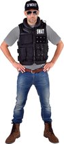 Magic Design Vest Swat Heren Polyester Zwart One-size
