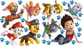 muurstickers Paw Patrol run 2 stickervellen