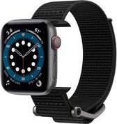 Spigen DuraPro Flex Geschikt voor Apple Watch 1/2/3/4/5/6/7/8/9/SE/Ultra 45/44/42MM Bandje Nylon Zwart
