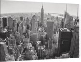 Het Empire Stat Building in de skyling van New York CIty - Foto op Canvas - 45 x 30 cm