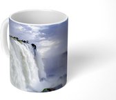 Mok - Iguazu-waterval de keel van de duivel bij zonsopgang in Brazilië - 350 ML - Beker