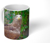Mok - Europese zeearend tussen de groene bladeren - 350 ML - Beker