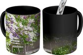 Magische Mok - Foto op Warmte Mok - Tuin gevuld met seringen - 350 ML