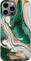 iDeal of Sweden Fashion Backcover iPhone 13 Pro Max hoesje - Golden Jade Marble