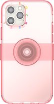 PopSockets PopCase iPhone 12, iPhone 12 Pro hoesje - Roze
