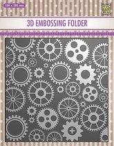 EF3D032 Nellie Snellen 3D Embossing Folder - Corwheels - radarwielen - radarwieltjes - mannen