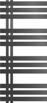 ECD Germany Strijkijzer EM design badkamerradiator - 500 x 1000 mm - antraciet - designradiator paneelradiator handdoekverwarmer handdoekdroger radiator