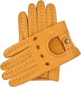 Fratelli Orsini Handschoenen Heren - Leonardo (geel) - Hertenlederen (American Deerskin) autohandschoenen - 9 - M