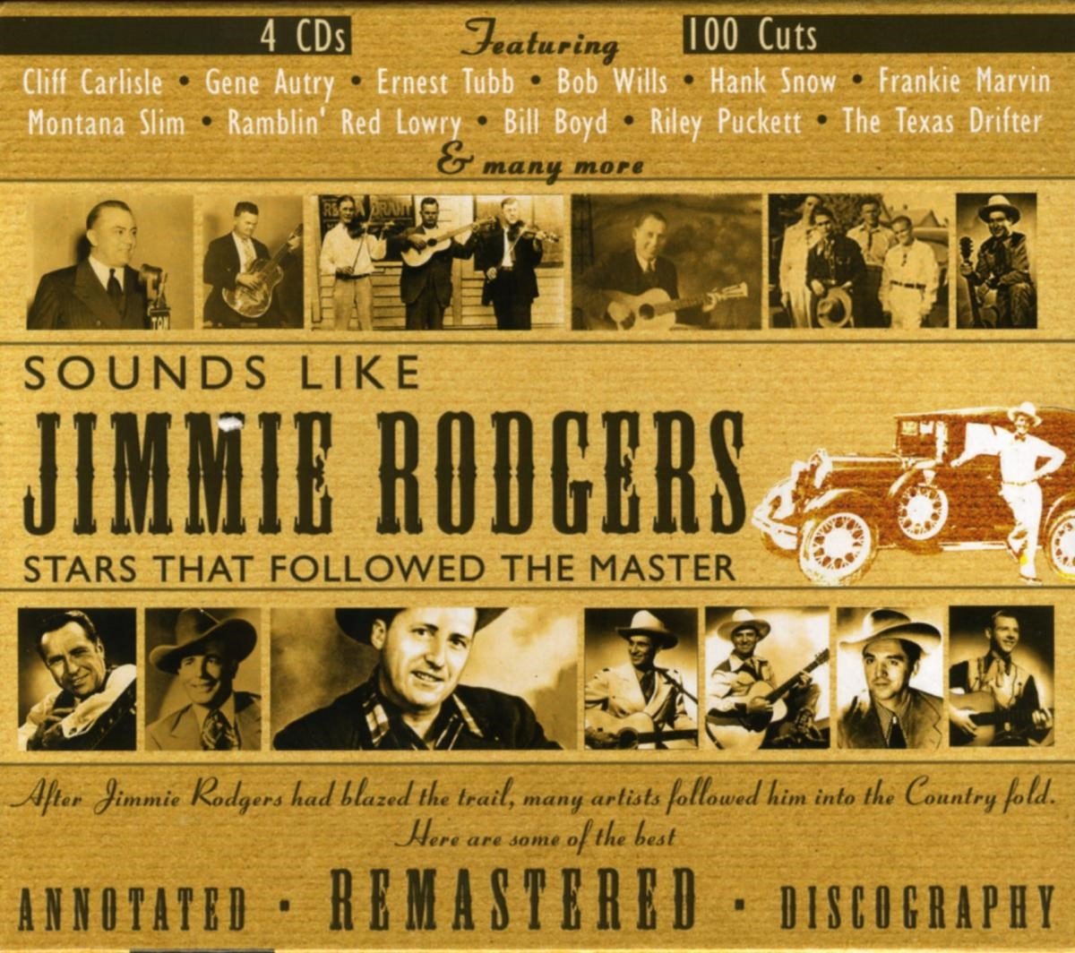 Various Artists - Sounds Like Jimmie Rodgers: Stars That Followed The Master (4 CD)