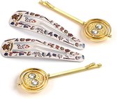 The Carat Shop Time Turner / Tijdverdrijver Hair Clip Set - Harry Potter