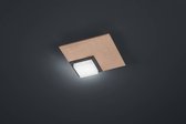 QUADRO Plafondlamp LED 1x 800lm Rose goud