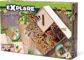 ApolloX Explore Insectenhotel 30 x 20 cm blank hout