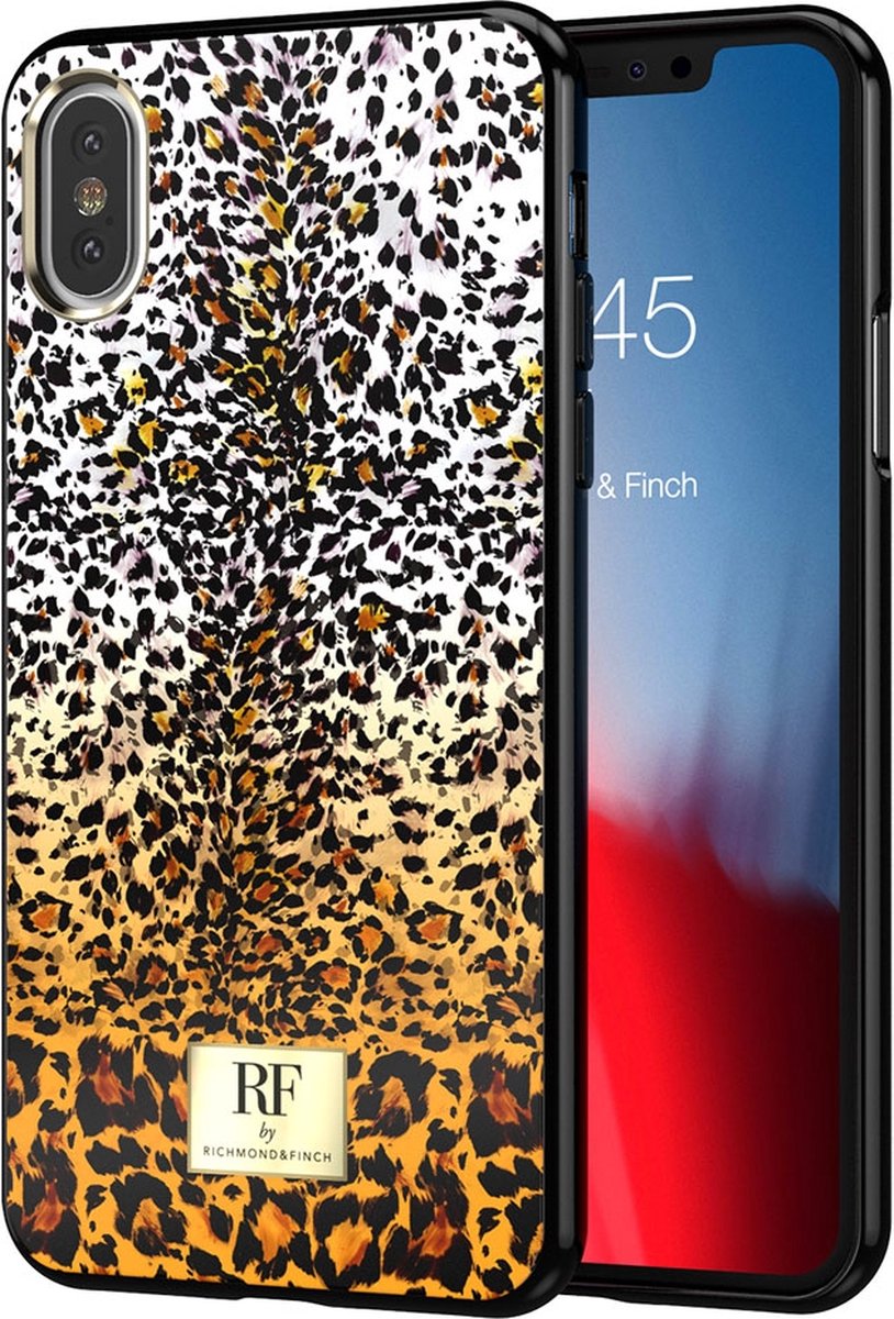 Richmond & Finch - iPhone X Hoesje - RF Series Fierce Leopard