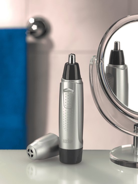 Braun Exact Series EN 10 tondeuse de précision Noir, Argent