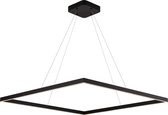 Design hanglamp licht boven/onder zwart 90x90 98W